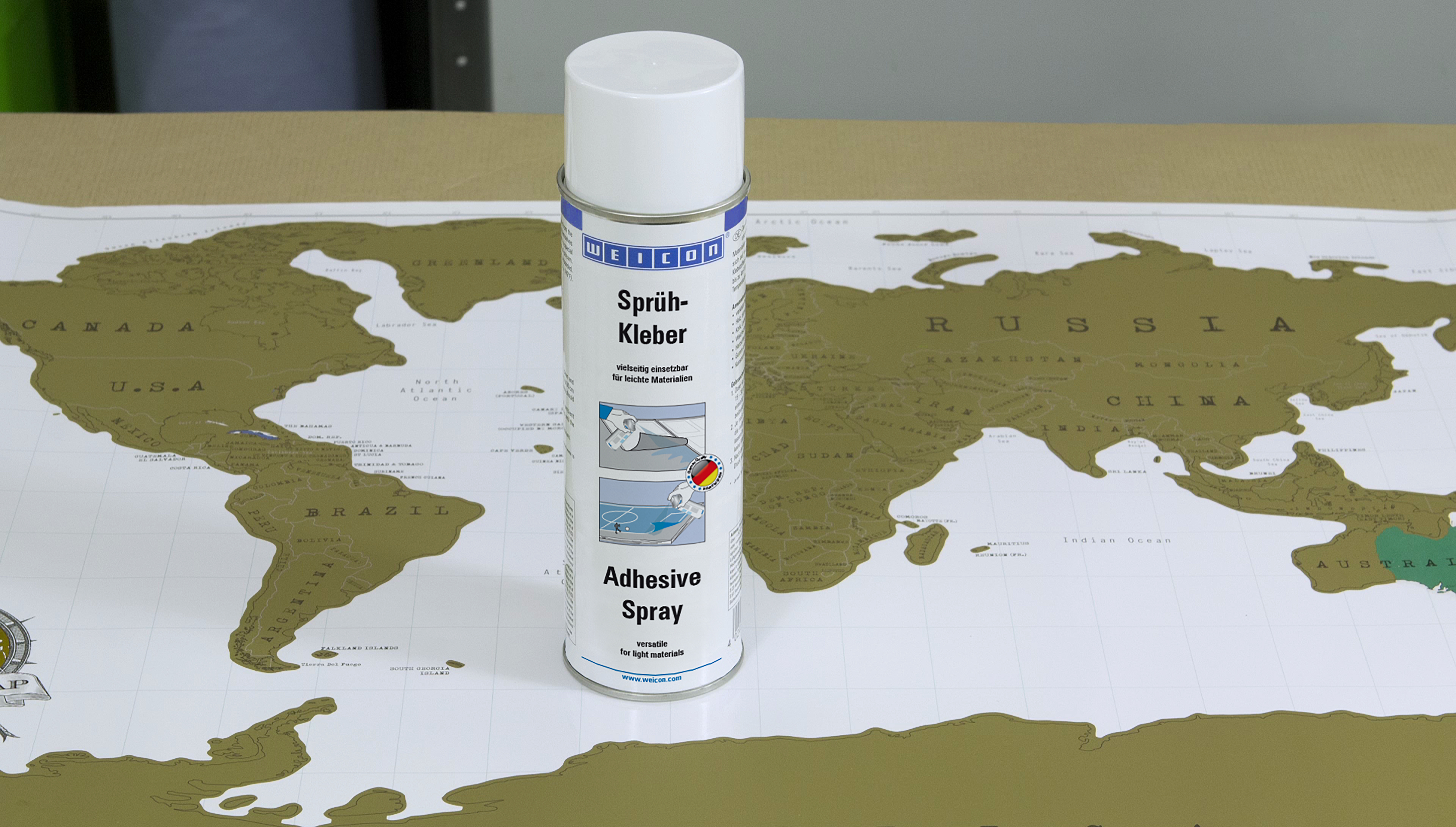 Lijmspray permanent