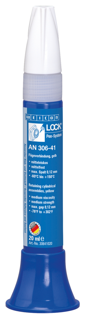 WEICONLOCK® AN 30641 | Voor lagers, assen en bussen, gemiddelde sterkte, gemiddelde viscositeit